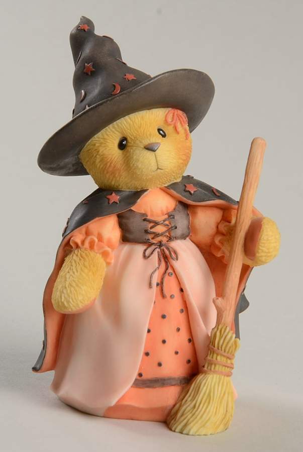 Cherished Teddies Halloween Hazel-I'Ve Got A Notion To Give You A  - Boxed by Enesco-1