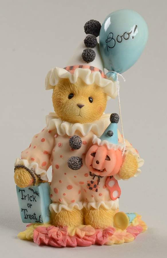 Cherished Teddies Halloween Natalie-You Make Me Smile From Ear To Ea - No Box by Enesco-1