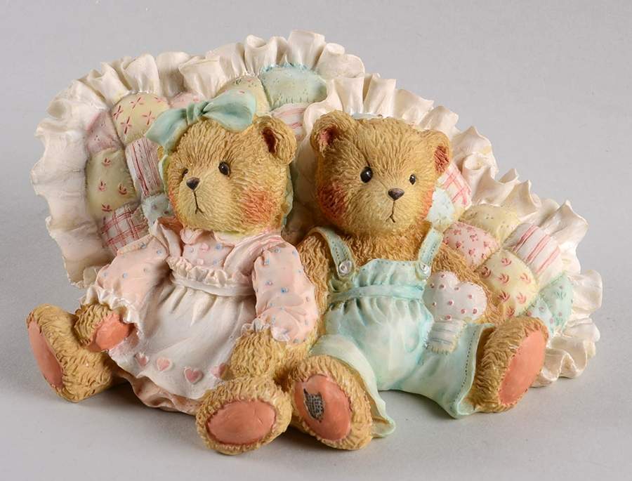 Cherished Teddies Michelle And Michael-Friendship Is A Coz - Boxed by Enesco-1
