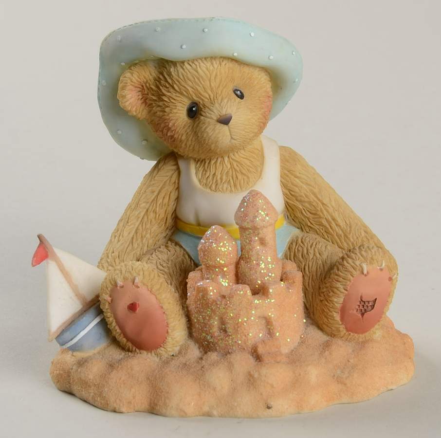 Summer at the Seaside Madison-It Takes Time To Build A Great F - Boxed by Cherished Teddies-1