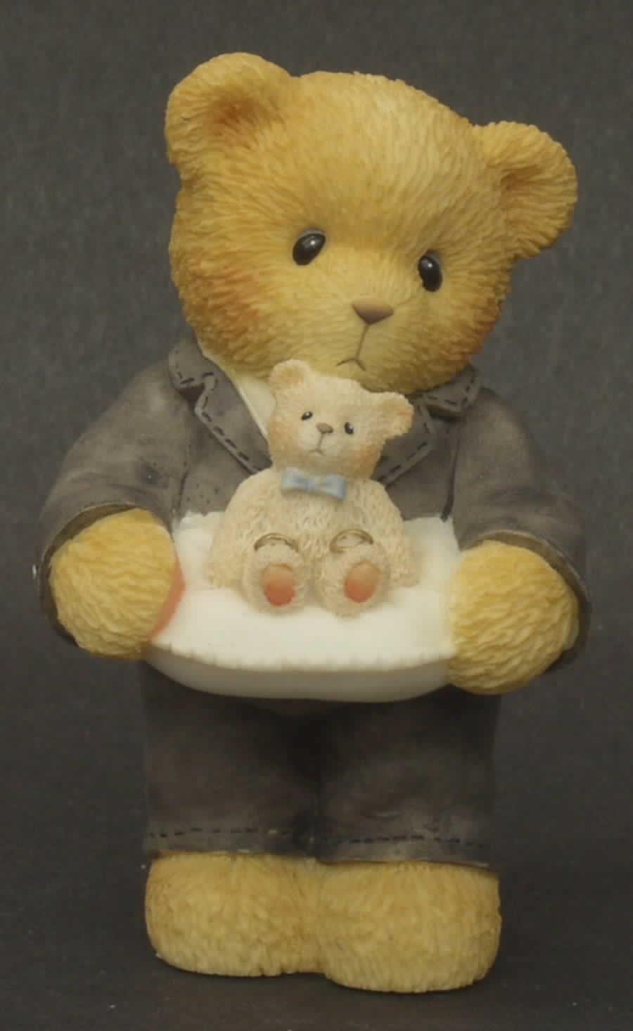 Cherished Teddies Ring Bearer-I'Ve Got The Most Important  - Boxed by Enesco-1