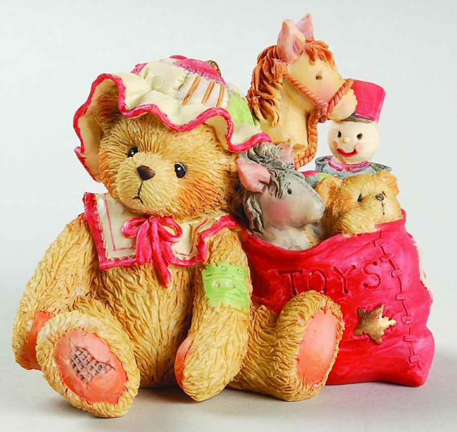 Cherished Teddies Carolyn-Wishing You All Good Things - No Box by Enesco-1