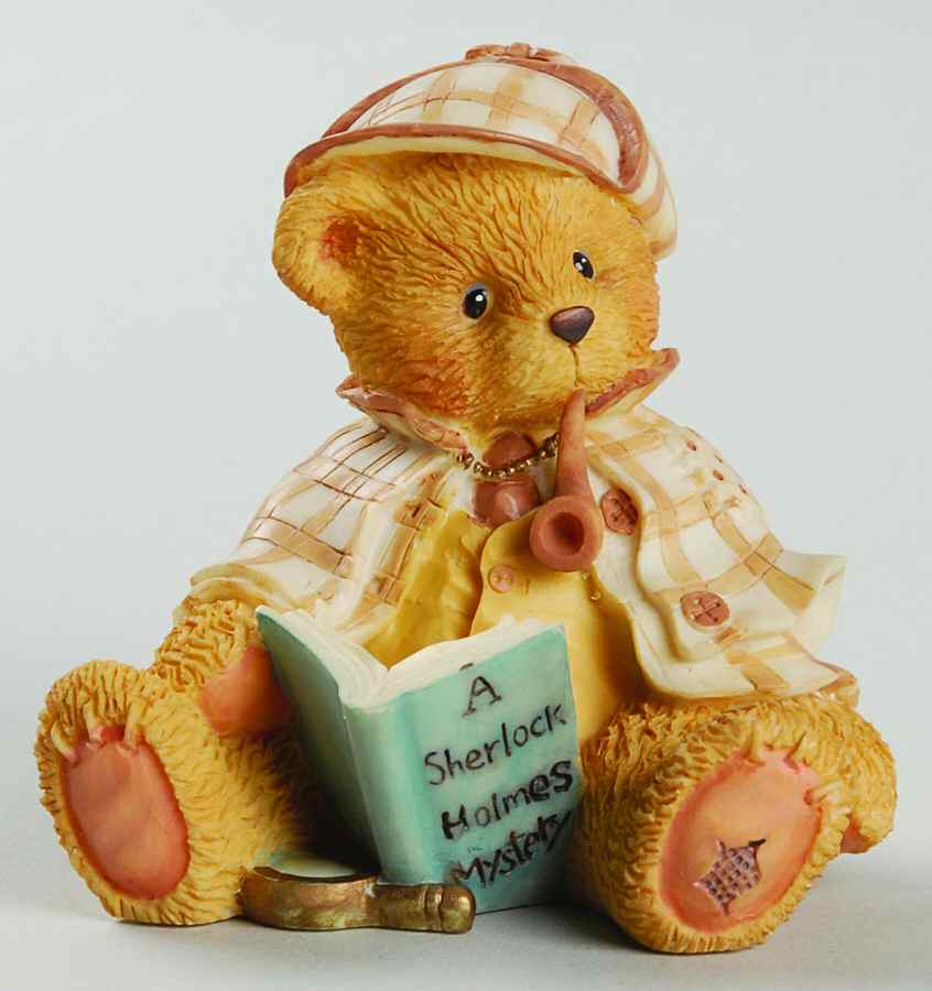 Holmes and Watson-Cherised Teddies Sherlock-Good Friends Are Hard To Find - Boxed by Enesco-1