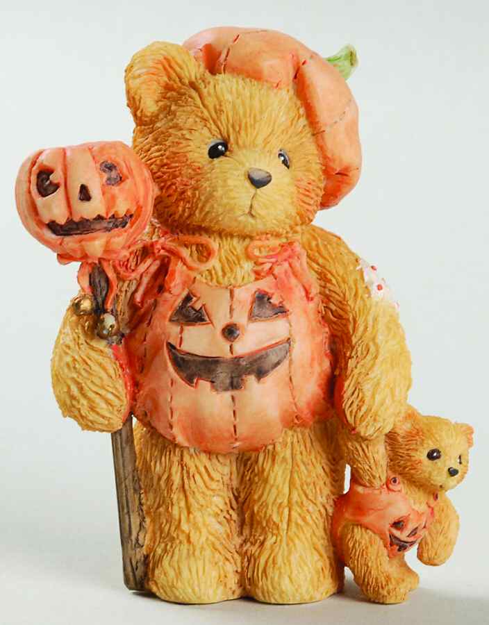 Cherished Teddies Halloween Breanna-Pumpkin Patch Pals - Boxed by Enesco-1