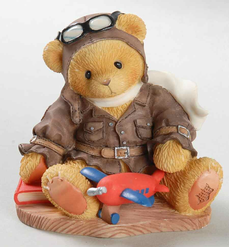 Cherished Teddies Lance-Came Fly With Me - Boxed by Enesco-1