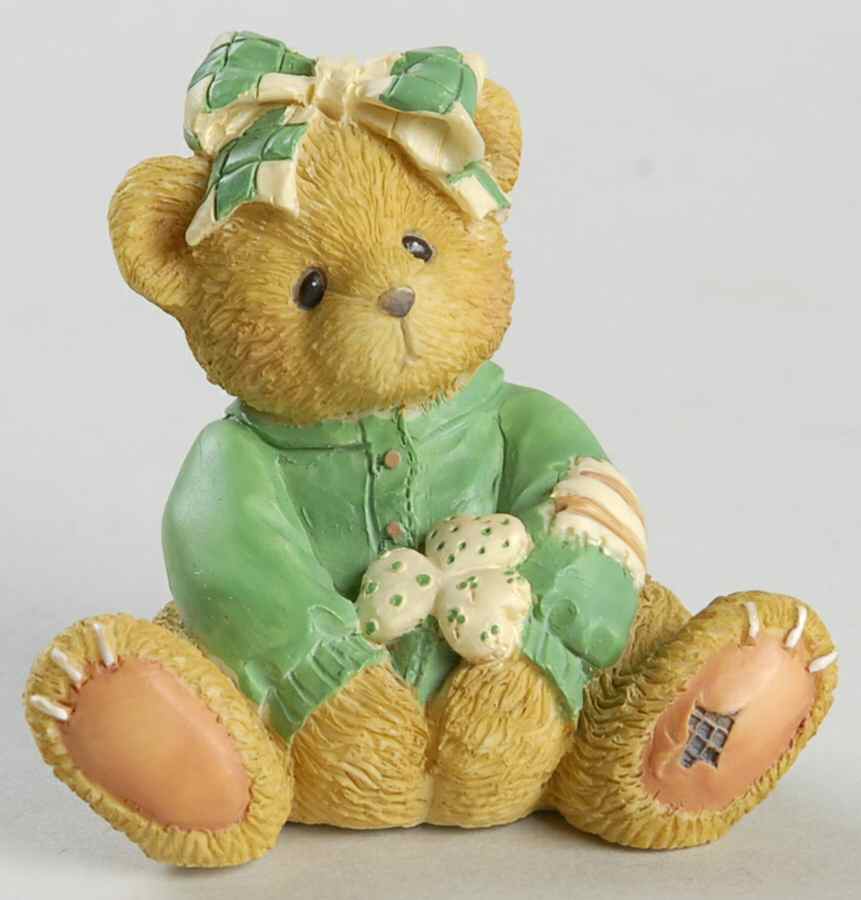 Irish Collection Kathleen- Luck Found Me A Friend In You  - Boxed by Cherished Teddies-1
