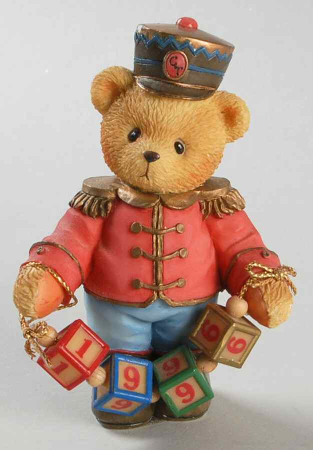 Cherished Teddies Jeffery-Striking Up Another Year - Boxed by Enesco-1
