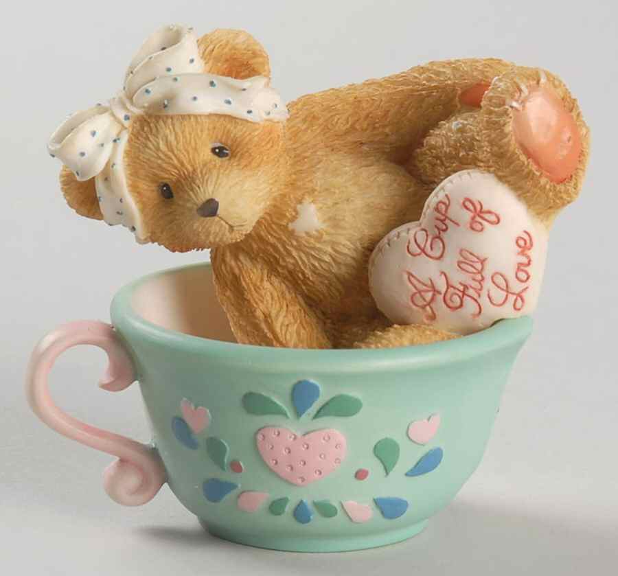 Cherished Teddies Margaret-A Cup Full Of Love - With Box by Enesco-1