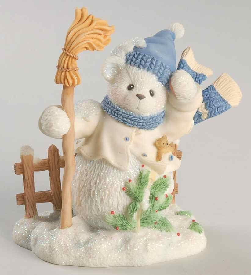 Cherished Teddies Snow Bears Buddy-And The North Wind Shall Blow - Boxed by Enesco-1
