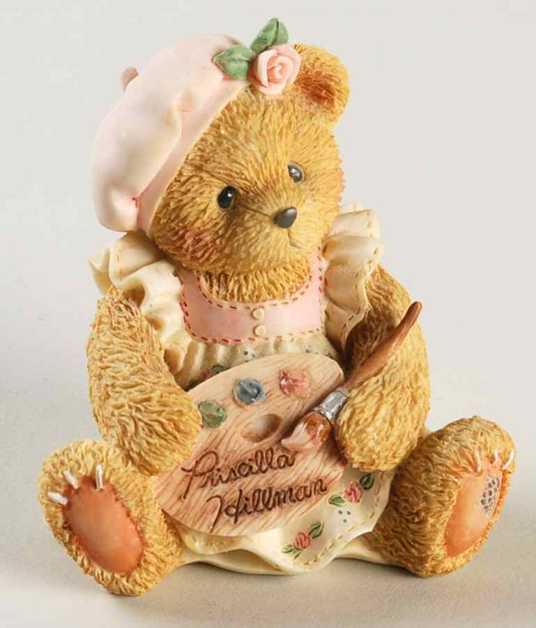 Cherished Teddies Priscilla  Ann-There's No One Like Hue - Boxed by Enesco-1