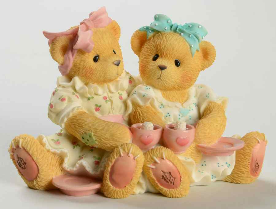 Cherished Teddies Skylar & Shana-When You Find A Sunbeam - No Box by Enesco-1