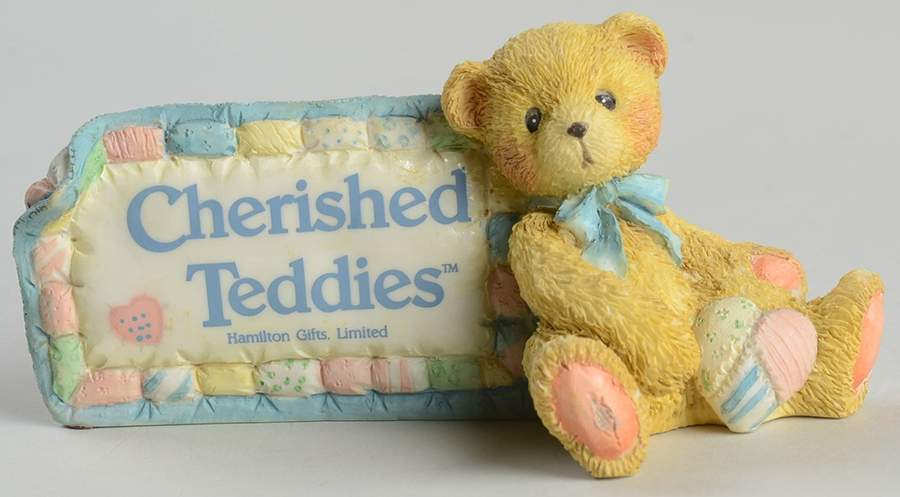 Cherished Teddies Store Signage Plaque - No Box by Enesco-1