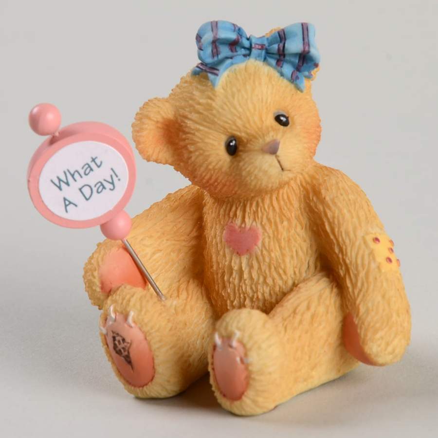Cherished Teddies What-A-Day-Everything's Ok - Boxed by Enesco-1