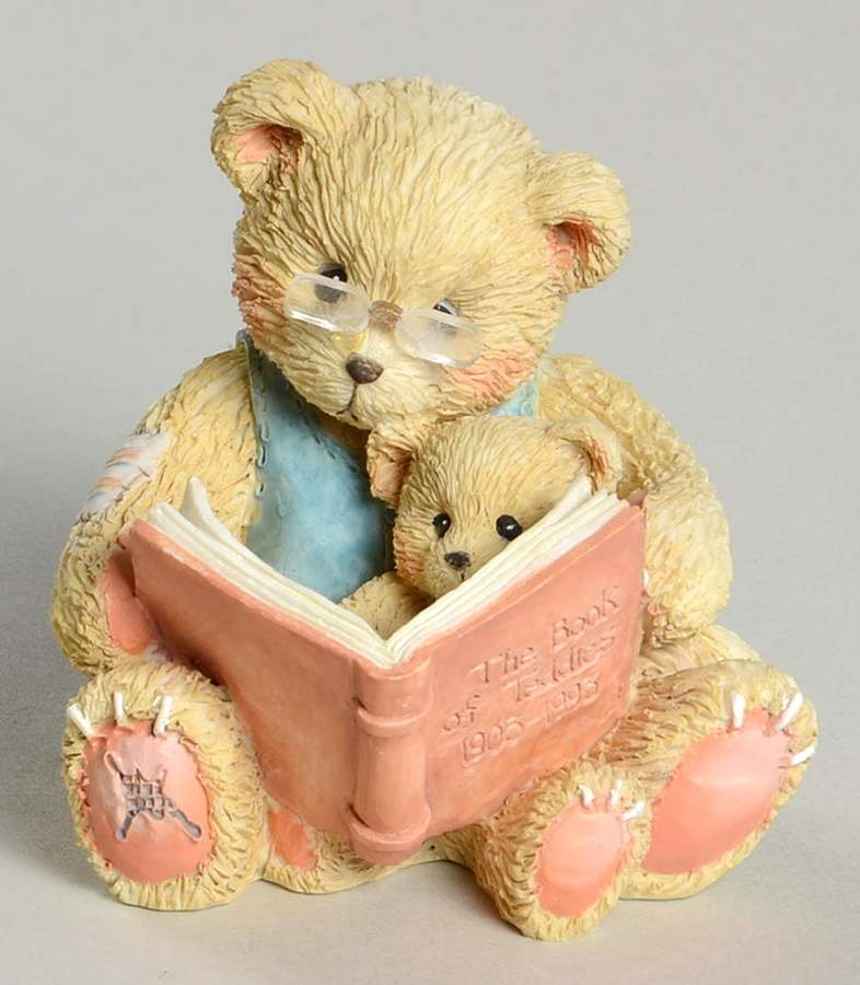 Cherished Teddies Teddy And Roosevelt-Book Of Teddies-1903 - No Box by Enesco-1
