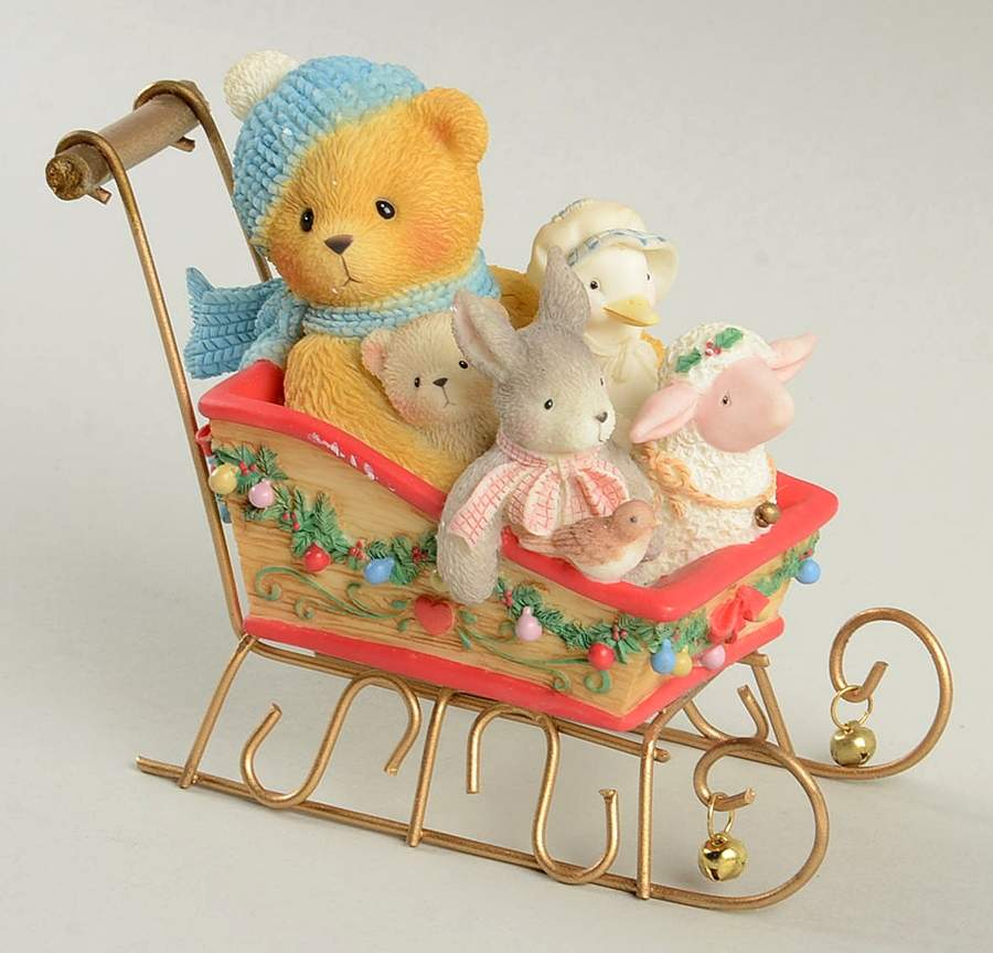 Old Fashioned Country Christmas Brian - Look Out Snow Here We Go - Boxed by Enesco-1