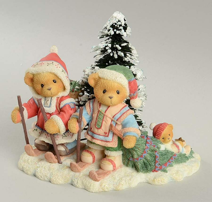 Laplander Series-Cherised Teddies Segrid,Justaf & Irmgard-The Spirit Of Ch - Boxed by Enesco-1