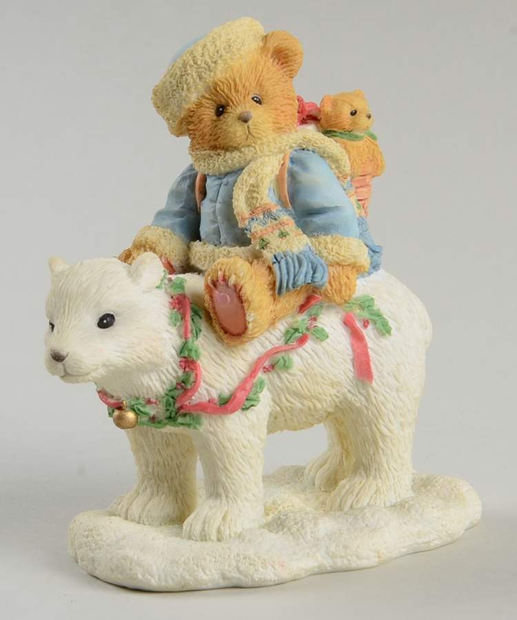 Cherished Teddies Christmas Eric-Bear Tidings Of Joy - Boxed by Enesco-1