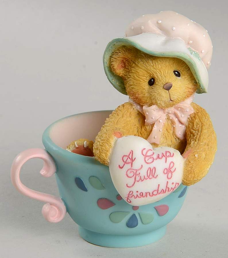 Cherished Teddies Madeline-A Cup Full Of Friendship - No Box by Enesco-1