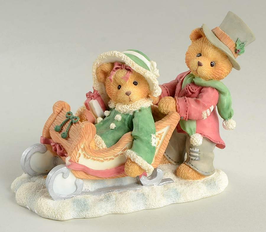 Winter Bear Festival Collection Lindsey & Lyndon-Walking In A Winter Won - With Box by Enesco-1
