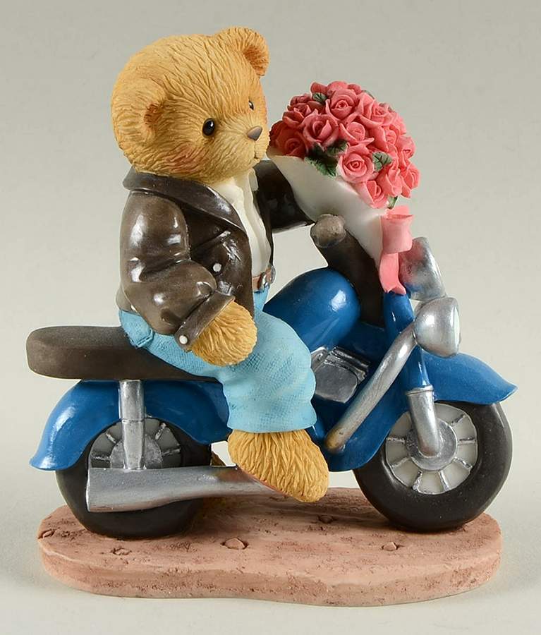 Cherished Teddies Collector Club Figures Brad Wheeler As Troy McBear - No Box by Enesco-1