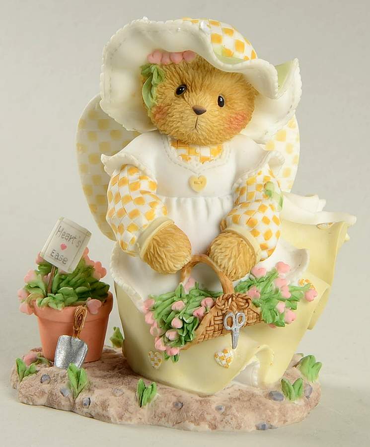 Cherished Teddies Anna Marie-My Garden Is A Piece Of Heave - Boxed by Enesco-1