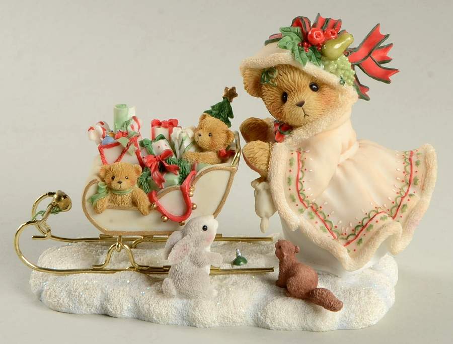 Laplander Series-Cherised Teddies Astrid-It's Not The Size Of The Gift,Bu - No Box by Enesco-1