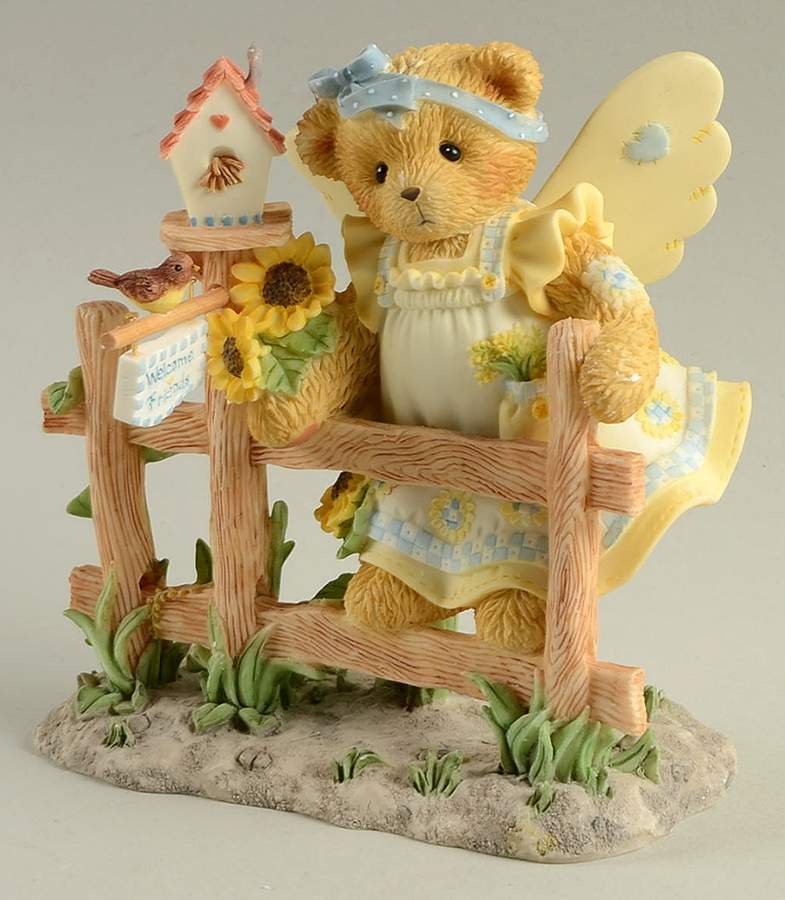 Cherished Teddies Sammie-Friends Are Always Welcome - Boxed by Enesco-1