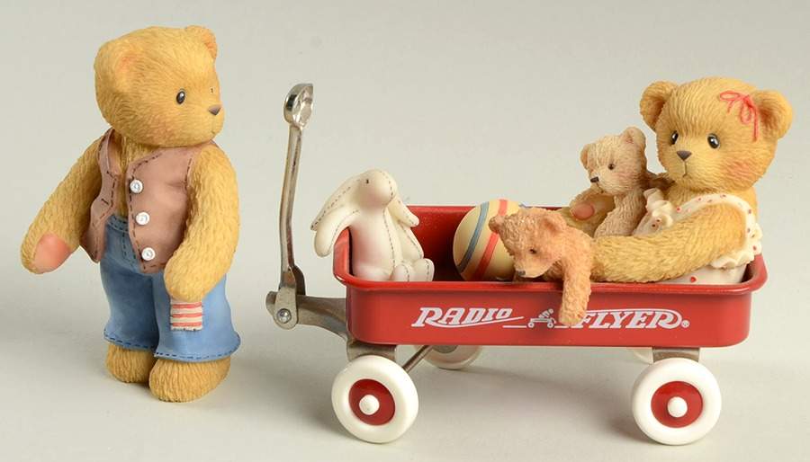 Cherished Teddies Vernon & Eva-Where Ever Lefe Takes You - No Box by Enesco-1