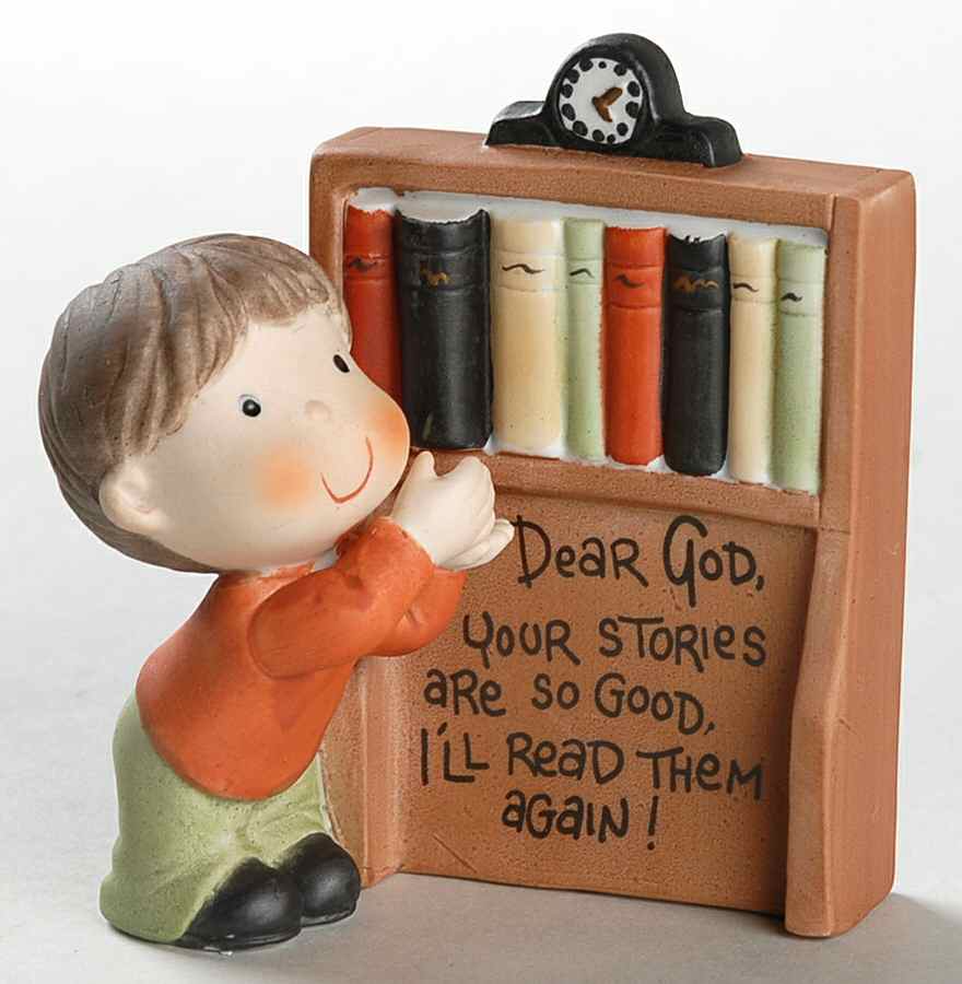 Dear God Kids Boy-Your Stories Are So Good - Boxed by Enesco-1