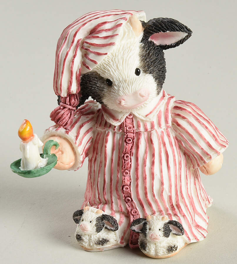 Mary's Moo Moos Once Upon A Midnight Steer - Boxed by Enesco-1