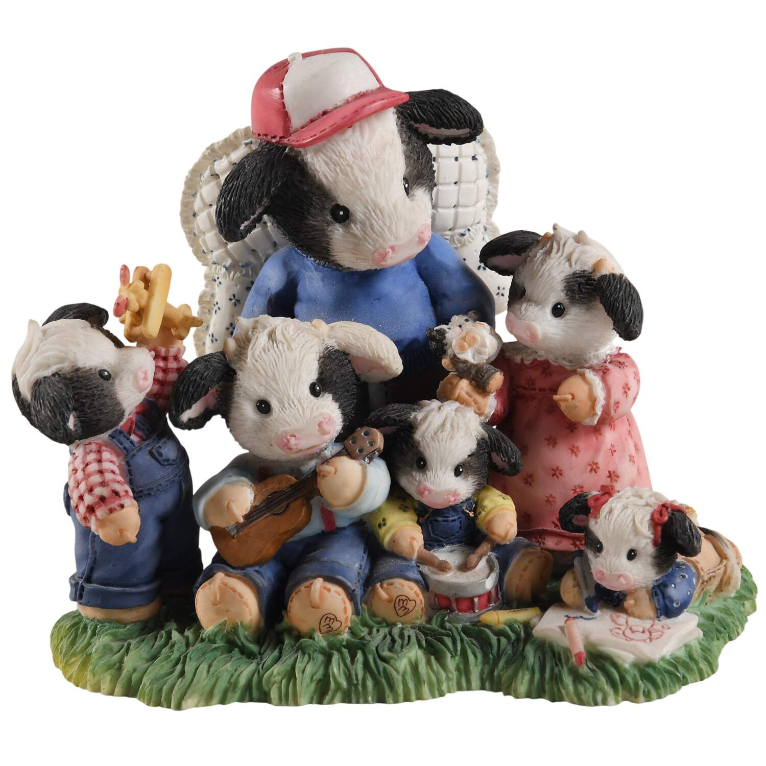 Mary's Moo Moos Watching Over Moo-Now & For Heifer - Boxed by Enesco-1