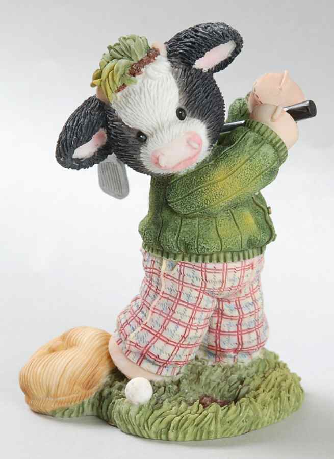 Mary's Moo Moos My Hat Off To Moo - No Box by Enesco-1