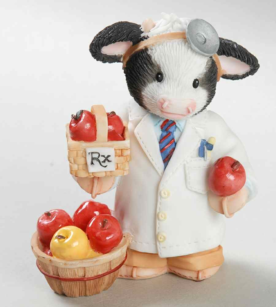 Mary's Moo Moos Got Prescription For Moo - No Box by Enesco-1
