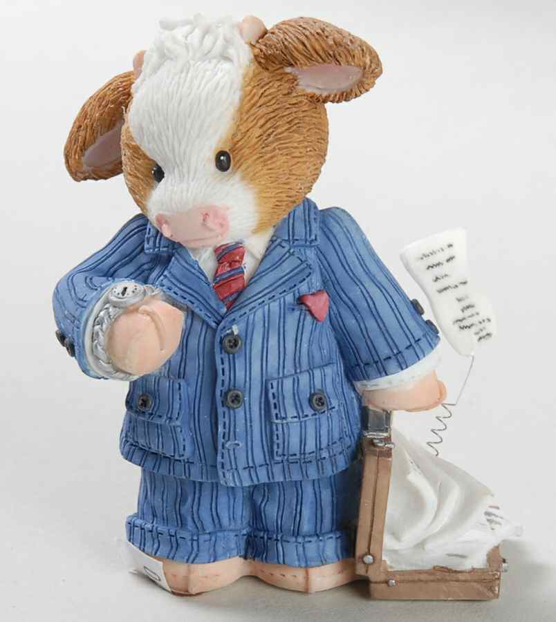 Mary's Moo Moos Suit-A-Bull For Business - Boxed by Enesco-1