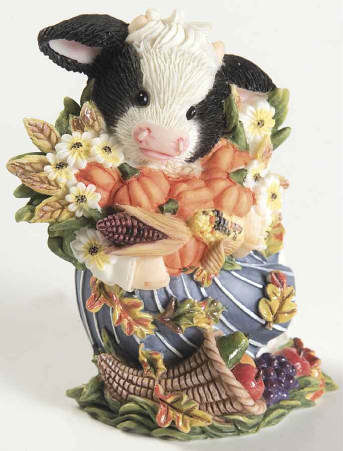 Mary's Moo Moos A Harvest Of Friendship - With Box by Enesco-1