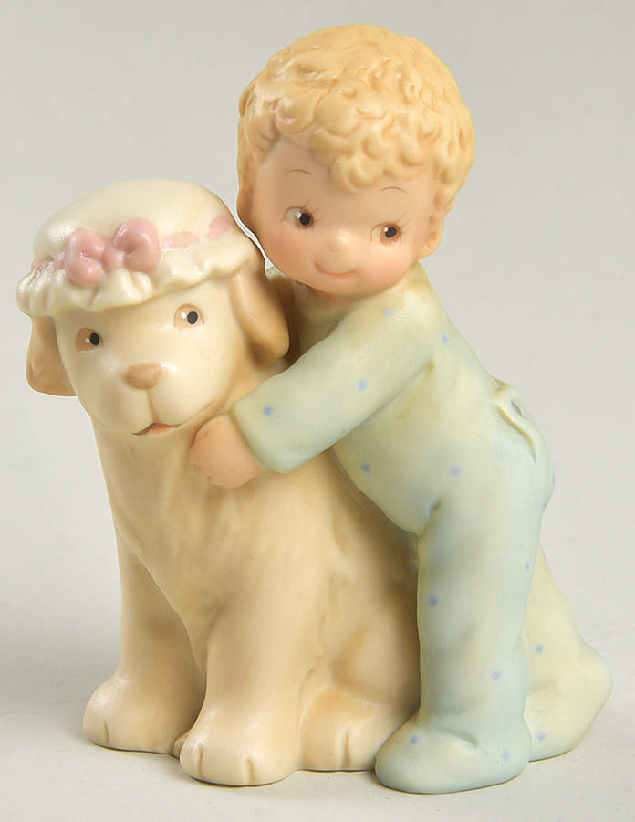 Memories of Yesterday Michael Hugging Nana - Boxed by Enesco-1