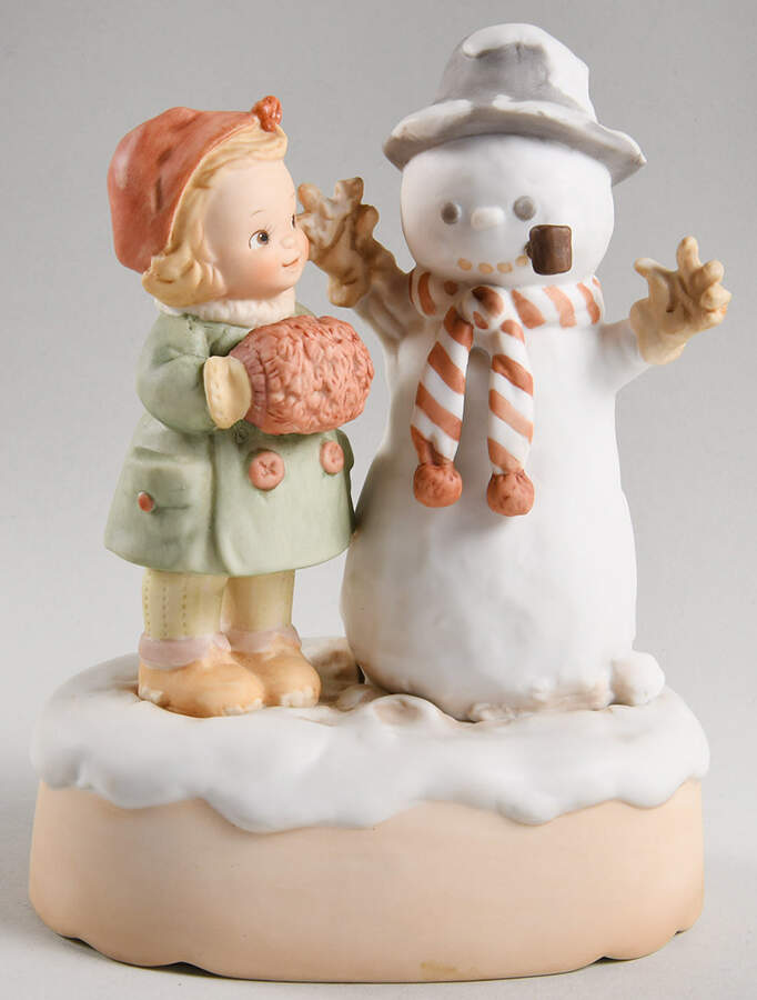 Memories of Yesterday Good Morning, Mister Snowman  - No Box by Enesco-1
