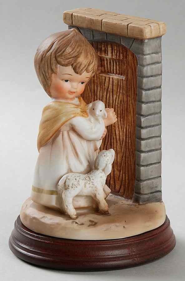 Little Bible Friends Jesus Knocking At The Door - Boxed by Enesco-1