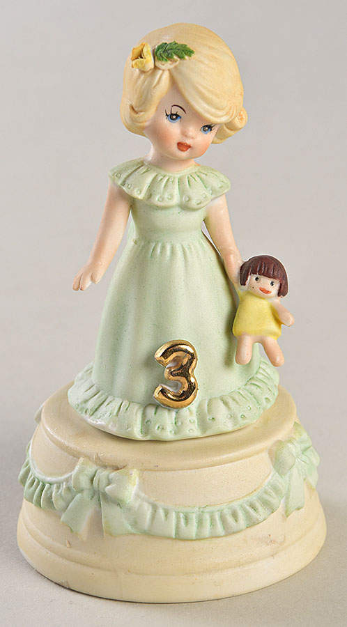 Growing Up Girls 3rd Birthday-Blonde - Boxed by Enesco-1