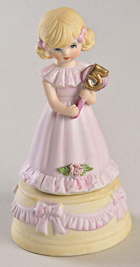 Growing Up Girls 5th Birthday-Blonde - Boxed by Enesco-1