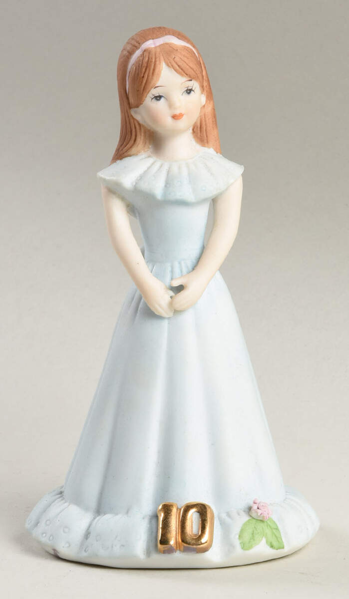 Growing Up Girls 10th Birthday-Brunette - Boxed by Enesco-1