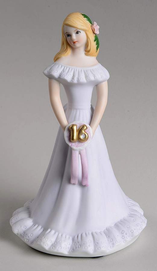 Growing Up Girls Age 16 Musical-Blonde - No Box by Enesco-1