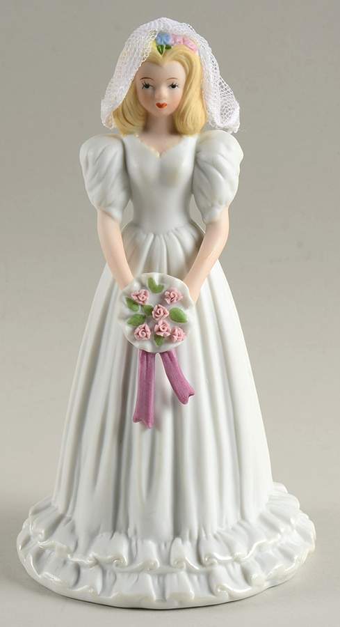 Growing Up Girls Blonde Bride - With Box by Enesco-1