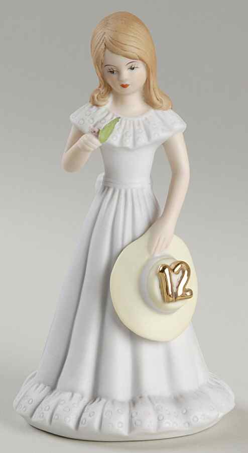 Growing Up Girls 12th Birthday-Brunette - Boxed by Enesco-1