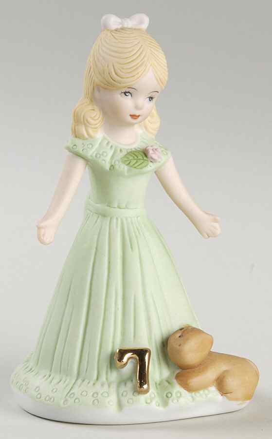 Growing Up Girls 7th Birthday-Blonde - No Box by Enesco-1