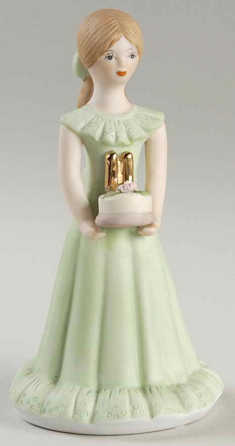Growing Up Girls 11th Birthday-Brunette - Boxed by Enesco-1