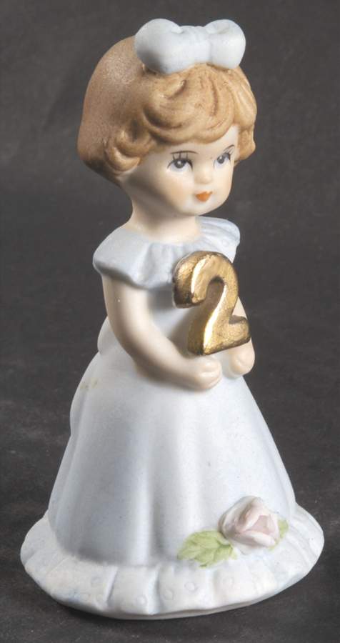 Growing Up Girls 2nd Birthday-Brunette - Boxed by Enesco-1