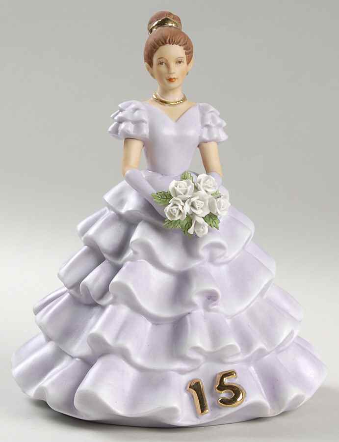 Growing Up Girls Quincenera - Boxed by Enesco-1