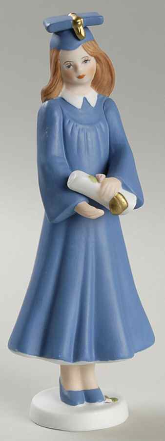 Growing Up Girls Graduate-Brunette - No Box by Enesco-1