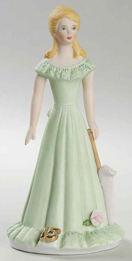 Growing Up Girls 15th Birthday-Blonde - No Box by Enesco-1